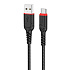 Кабель USB - Type-C Hoco X59 Victory PD 18W 100см 3A  (black)
