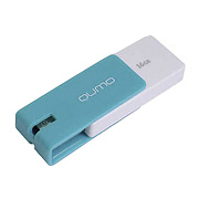 Флэш накопитель USB 16 Гб Qumo Click (azure)
