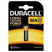 Батарейка 27A Duracell 27A (1-BL) (10/100)