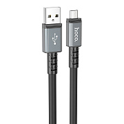 Кабель USB - micro USB Hoco X85 12W 100см 2,4A  (black)