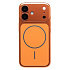 Чехол-накладка - SM091 AG-Glass SafeMag для "Apple iPhone 16" (orange)