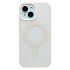 Чехол-накладка - SM042 SafeMag для "Apple iPhone 15" (antique white) (243370)