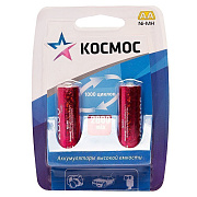 Аккумулятор AA Космос HR6 (2-BL) Ni-MH 2800 mAh (24/288)