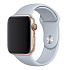 Ремешок - ApW Sport Band Apple Watch 38/40/41 mm силикон на кнопке (L) (silver)