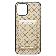Чехол-накладка - SM022 SafeMag c картхолдером  для "Apple iPhone 12 Pro Max" (white)
