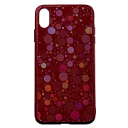Чехол-накладка - STC002 для "Apple iPhone XS Max" (001) (red)