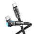 Кабель Type-C - Type-C Hoco U118 Triumph 60W 120см 3A  (black)