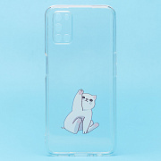 Чехол-накладка - SC270 для "OPPO A52" (002) (прозрачный)