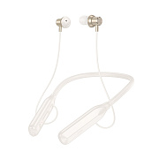 Bluetooth-наушники внутриканальные Borofone BE68 Cloud Sports (milky white)
