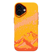 Чехол-накладка - MosBros (PC) для "Apple iPhone 17" (G56) (orange) (242750)