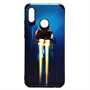 Чехол-накладка - SC310 для "Huawei Honor 10 Lite/P Smart 2019" (004) (black)