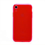 Чехол-накладка - SC344 для "Apple iPhone XR" (transparent/pink) (232068)