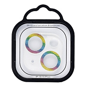 Защитное стекло для камеры - CG06 для "Apple iPhone 15/15 Plus" (multicolor)