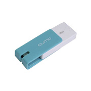 Флэш накопитель USB 16 Гб Qumo Click (azure)