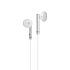 Проводные наушники с микрофоном вкладыши Hoco M22 Spirited Rhyme Jack 3,5  (silver)