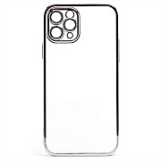 Чехол-накладка - PC073 с закрытой камерой для "Apple iPhone 11 Pro" (silver) (213770)