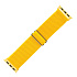 Ремешок - ApW монобраслет Apple Watch 42/44/45/49 mm нейлон (yellow)