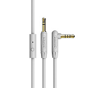 Кабель AUX (папа-папа) Borofone BL5  100см   (gray)