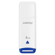 Флэш накопитель USB 4 Гб Smart Buy Easy (white) 