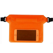 Чехол водонепроницаемый - WPC004 поясной  210x170 мм (orange) (230772)