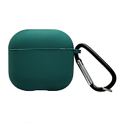 Чехол - Soft touch для кейса "AirPods (4-го поколения)" (pine needle green)
