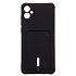 Чехол-накладка - SC304 с картхолдером для "Samsung SM-A055 Galaxy A05" (black)