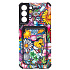 Чехол-накладка - SC284 с картхолдером для "Samsung SM-S906 Galaxy S22+" (008) (multicolor)