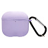 Чехол - Soft touch для кейса "AirPods (4-го поколения)" (light purple)