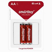 Батарейка AA Smart Buy LR6 (2-BL) (24/240)