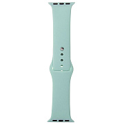 Ремешок - ApW Sport Band Apple Watch 38/40/41 mm силикон на кнопке (S) (mint)