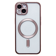 Чехол-накладка - SM027 SafeMag для "Apple iPhone 13" (pink) (232375)