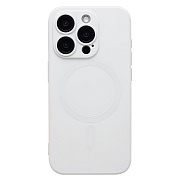 Чехол-накладка - SM020 Matte SafeMag для "Apple iPhone 15 Pro" (white)