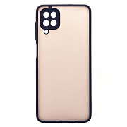 Чехол-накладка - PC041 для "Samsung SM-M127 Galaxy M12" (dark blue/black)