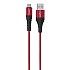 Кабель USB - micro USB Hoco X38 Cool Charging 12W 100см 2,4A  (red)