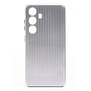 Чехол-накладка - PC089 для "Samsung Galaxy S24" (silver)