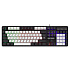 Клавиатура Defender Dark Knight GK-077 RU мембранная игровая с подсветкой (white/black)