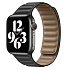 Ремешок - ApW31 Apple Watch 38/40/41 mm экокожа на магните (black)