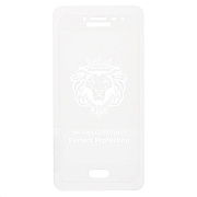 Защитное стекло Full Screen Glass 2,5D, прозрачное "Samsung SM-J250 Galaxy J2 2018" (white)