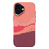 Чехол-накладка - MosBros (PC) для "Apple iPhone 17" (G48) (brown/beige) (242749)