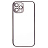Чехол-накладка - PC073 с закрытой камерой для "Apple iPhone 12 Pro" (silver) (213794)