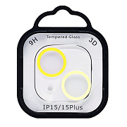 Защитное стекло для камеры - СG07 для "Apple iPhone 15/15 Plus" (2) (multicolor)