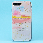 Чехол-накладка - SC213 для "Apple iPhone 7 Plus/iPhone 8 Plus" (001) (pink)