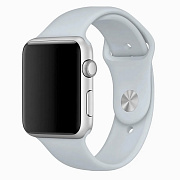 Ремешок - ApW Sport Band Apple Watch 38/40/41 mm силикон на кнопке (S) (stone)
