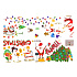 Наклейка - витражная 17 New Year (multicolor)