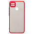 Чехол-накладка - PC041 для "Xiaomi Redmi 10A" (red/black)