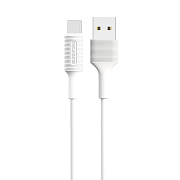Кабель USB - Type-C Borofone BX1 10W 100см 2A  (white)