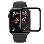 Защитная пленка TPU - Polymer nano для "Apple Watch 38 mm" матовая (black) прозрачный