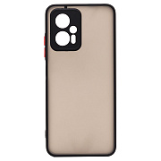 Чехол-накладка - PC041 для "Xiaomi Poco X4 GT/Redmi Note 11T Pro" (black/black)