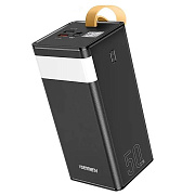 Внешний аккумулятор Denmen DP25 PD QC 50000mAh Micro/Type-C/USB*2/Type-C (black)