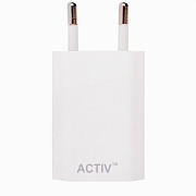 Адаптер Сетевой Activ Clean Line USB 1,5A/7,5W (white) 